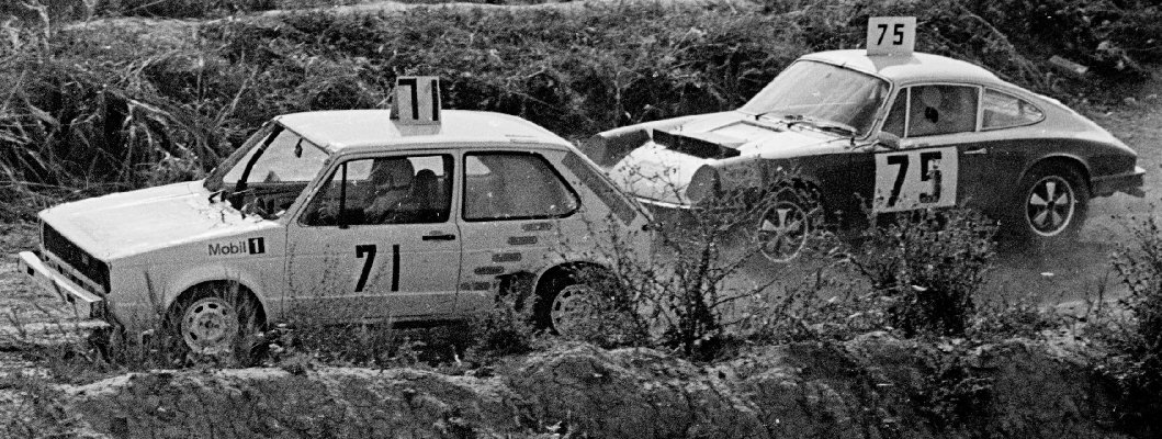 Siegfried Pfeiffer (VW Golf), Ernst Hofer (75, Porsche)