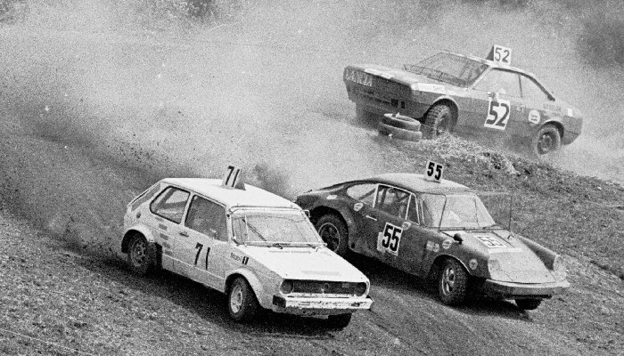 Siegfried Pfeiffer (71, VW Golf), Friedrich Gottwa (55, Porsche), Gnther Novak (52, Lancia Beta)