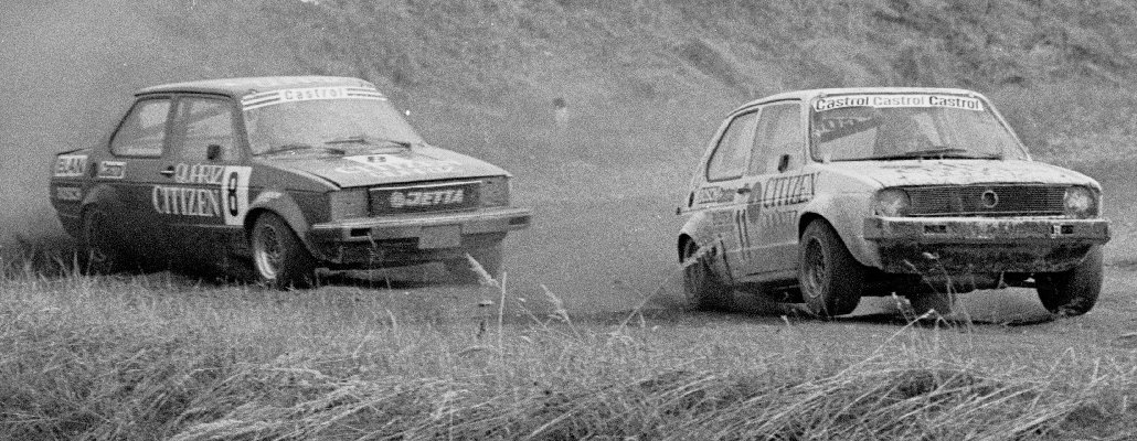 Hubert Katzian (11, VW Golf GTi), Herbert Grnsteidl (8, VW Jetta)