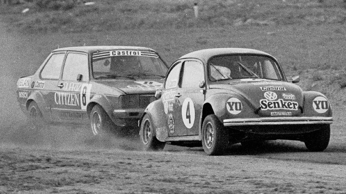 Herbert Breiteneder (4, VW Kfer), Herbert Grnsteidl (8, VW Jetta)