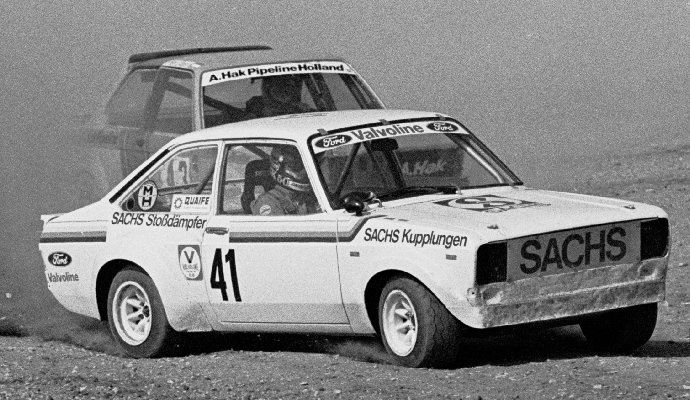 Martin Schanche (41, Ford Escort), Piet Dam (43, BMW 320i)