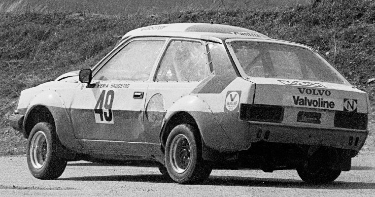 Per Arne Skogstad (49, Volvo 343), Thomas Kraft (47, VW Kfer)