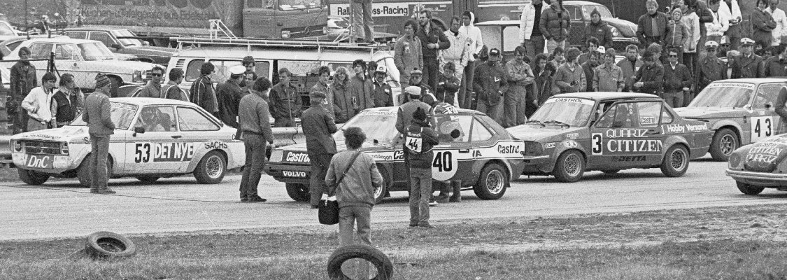 Gunnar Kittilsen (53, Ford Escort), Per Inge Waldfridsson (40, Volvo 343), Herbert Grnsteidl (3, VW Jetta), Piet Dam (43, BMW 320), Walter Mayer (6, VW Kfer)