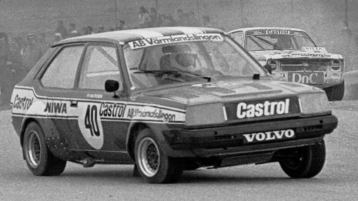 Per Inge Walfridsson (40, Volvo 343), Gunnar Kittilsen (53, Ford Escort)