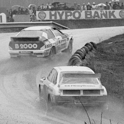 Franz Wurz (2, Audi Quattro), Martin Schanche (6, Ford Escort)