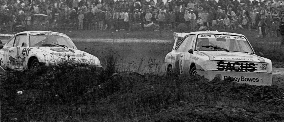 Martin Schanche (6, Ford Escort), Rolf Nilsson (10, Porsche