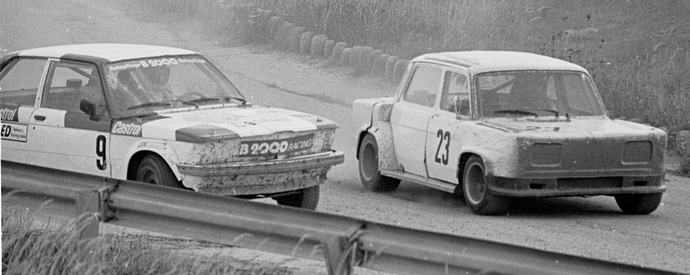 Hermann Twerdy (23, Simca Rallye III), Manfred Kubik (9, BMW 320)