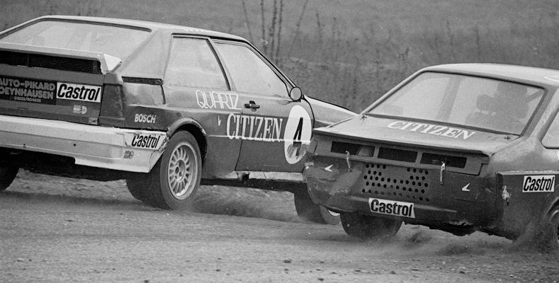 Robert Leitgeb (Ford Escort), Rene Vontsina (4, Audi Quattro)