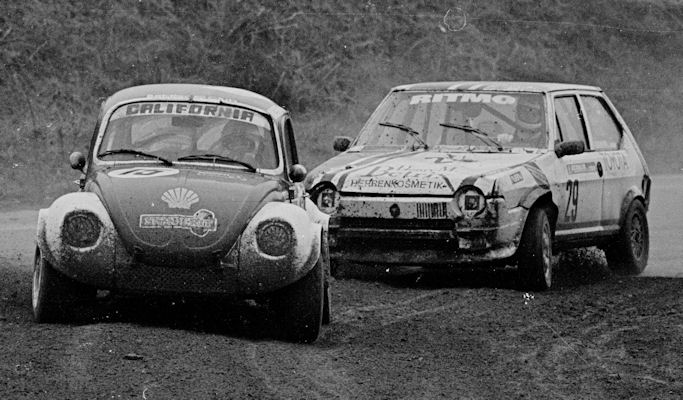 Gustav Mostetschnig (15, VW Kfer), Christoph Dirtl (29, Fiat Ritmo)