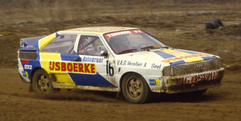 Francois Monten (Audi Quattro) 