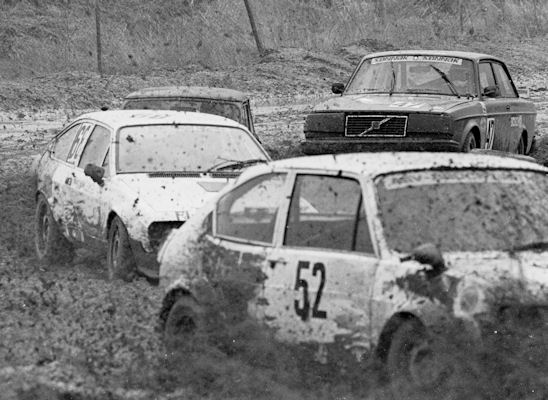 Friedrich Gottwa (52, Alfasud), Birger Dyrstad (68, Alfa Romeo GTV 6), Gert Pfeifer (31, Mini Clubman), Per Tvenge (47, Volvo 240 Turbo)