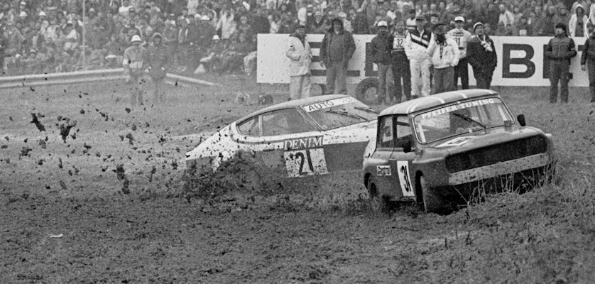 Gert Pfeifer (31, Mini Clubman), Wilhelm Landl (21, Datsun 280 Z) 