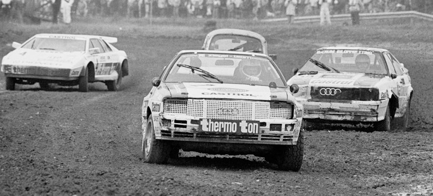 Walter Mayer (2, Audi Quattro), ? (Audi Quattro), ? (VW Kfer), Herbert Breiteneder (4, Lotus Esprit)  