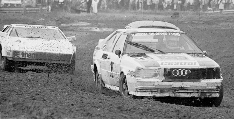 (35, Audi Quattro), ? (VW Kfer), Herbert Breiteneder (4, Lotus Esprit) 