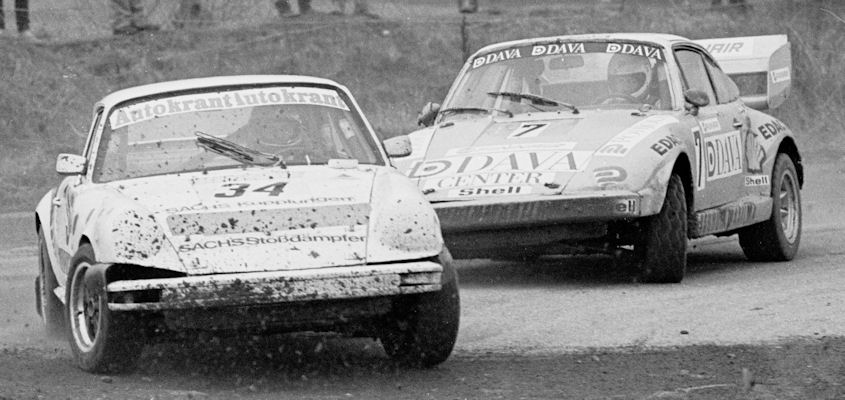 Adolf Heinz (34, Porsche 911), Seppo Niittymki (7, Porsche 911 Turbo)