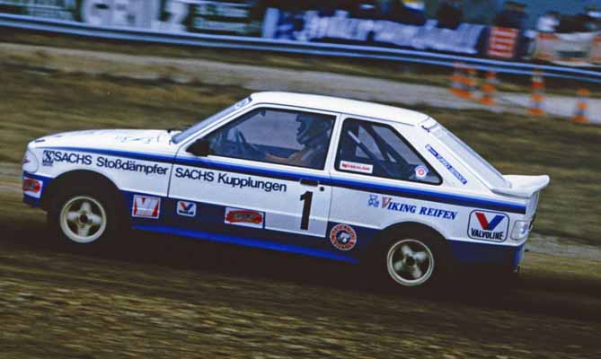 Martin Schanche (Ford Escort)