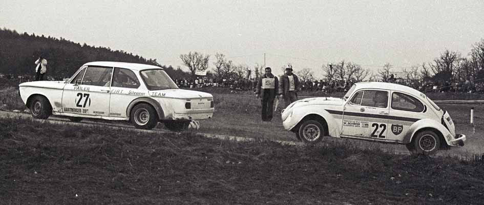 Felix Pailer (27, BMW 2002), Friedrich Gottwa (22, VW Kfer)