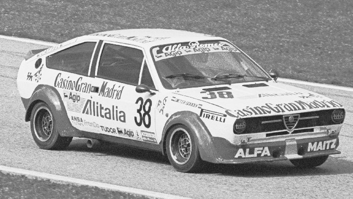 Alfasud Rennen - Dieter Soucek