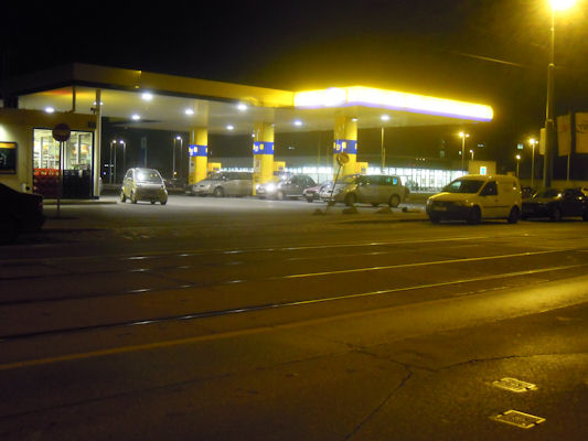 Foto vom 1. Mrz 2011 - Jet Tankstelle in der Donaufelder Strae