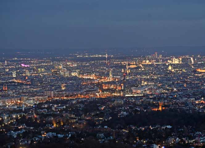 Blick auf Wien