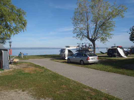 Foto vom 29. August 2011 - Campingplatz Podersdorf