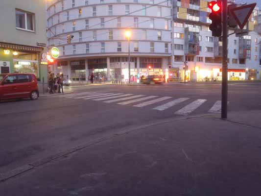 Foto vom 11. Oktober 2011 - Kreuzung Donaufelder Strae - Bessemerstrae